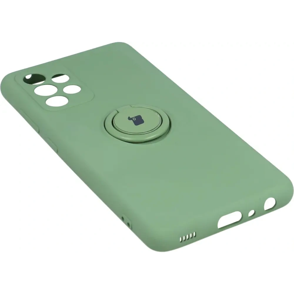 Hurtownia GSM - Etui Bizon Case Silicone Ring do Galaxy A52s, A52 5G/4G, jasnozielone - BIZ7476 - {ean13} - Hurt