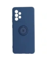 Bizon Case Silicone Ring Samsung Galaxy A52s / A52 5G/4G navy blue