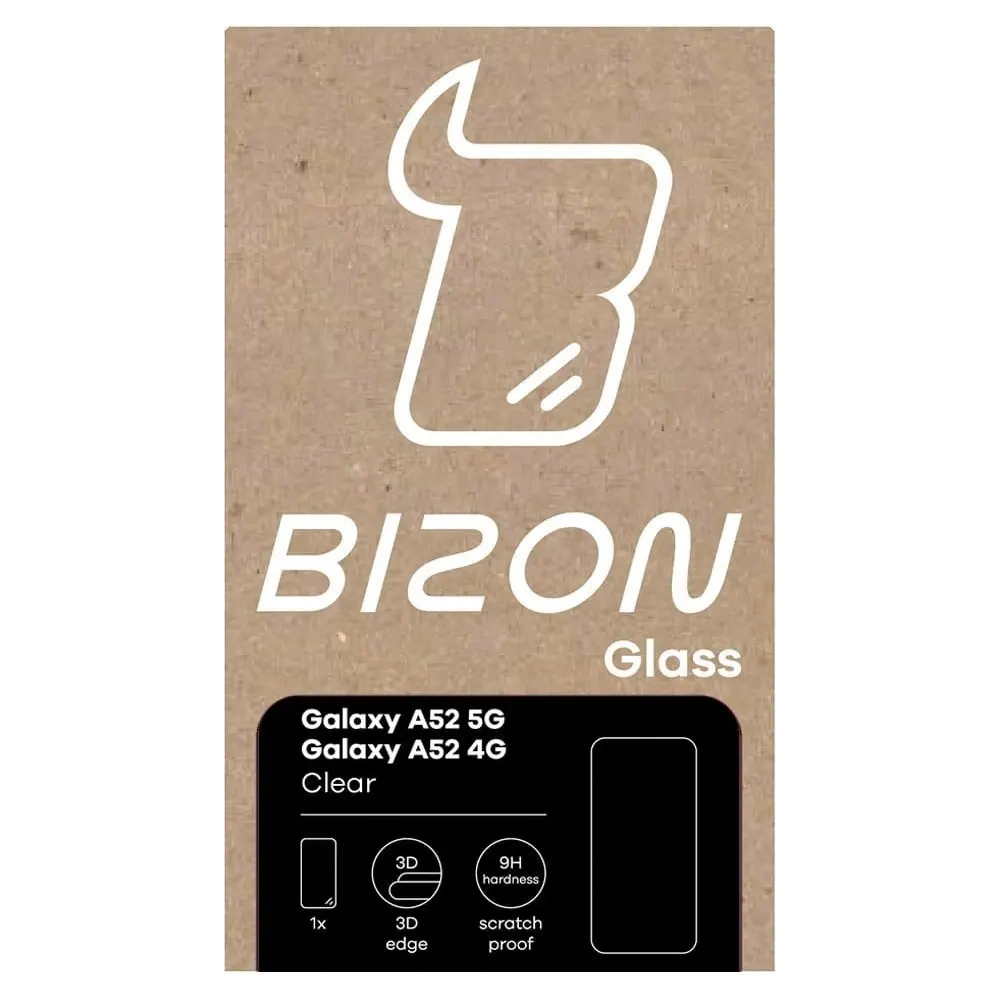 Hurtownia GSM - Bizon Glass Clear Samsung Galaxy A52s / A52 5G / A52 4G - BIZ1112 - {ean13} - Hurt