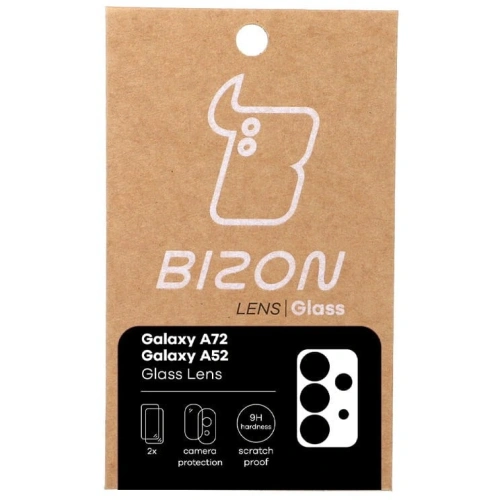 Szkło na aparat Bizon Glass Lens do Samsung Galaxy A52s 5G A52 4G/5G A72 4G/5G [2 PACK]