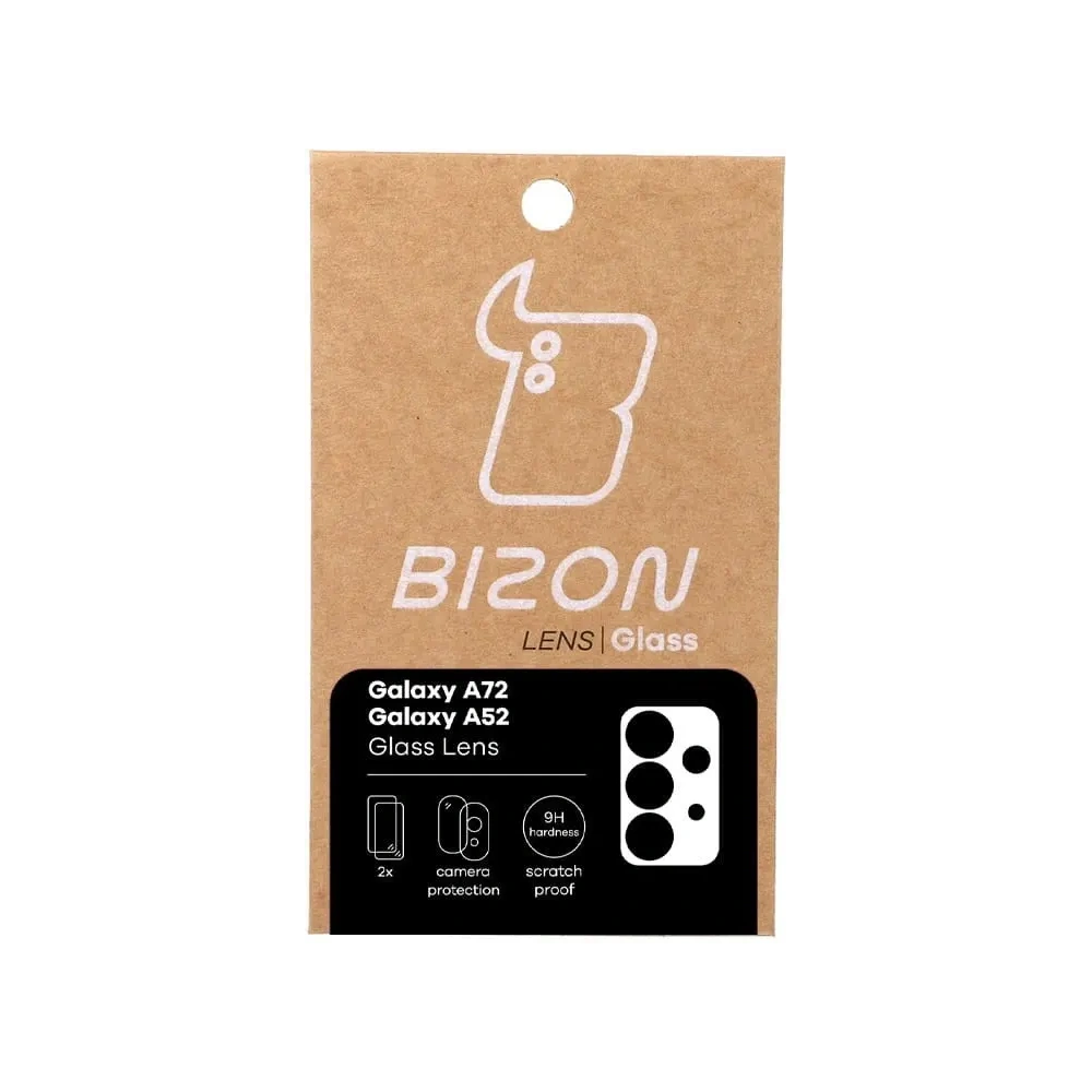 Hurtownia GSM - Sklo na aparát Bizon Glass Lens do Samsung Galaxy A52s 5G A52 4G/5G A72 4G/5G [2 PACK] - BIZ1113 - {ean13} - Hurt