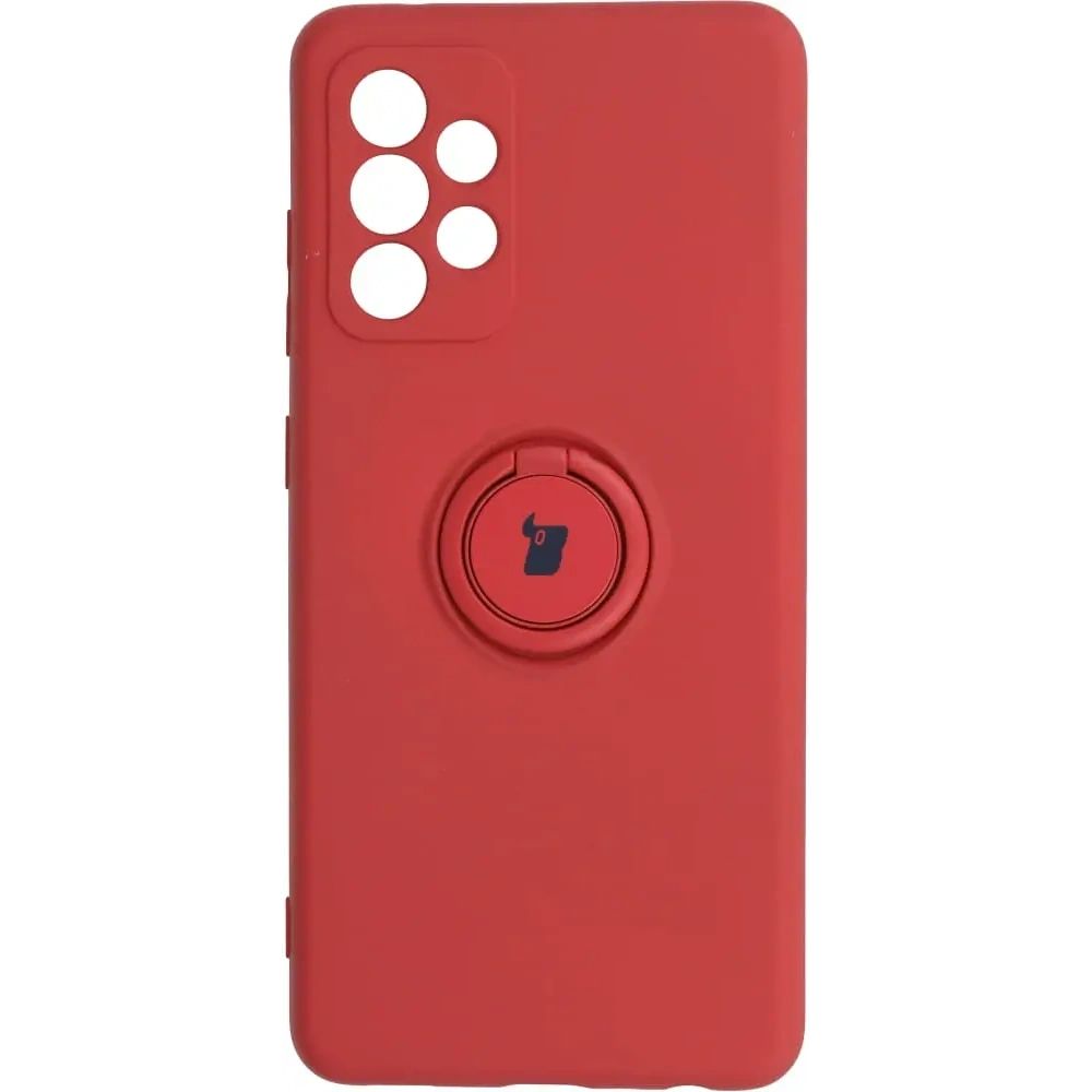 Wholesale Bizon Case Silicone Ring Samsung Galaxy A52s / A52 5G/4G dark pink - BIZ7479 - {ean13} - Hurt