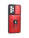 Hurtownia GSM - Caz Bizon Camshield cu slot pentru card Ring Samsung Galaxy A52s 5G A52 4G/5G roșu - BIZ7482 - {ean13} - Hurt