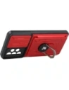 Hurtownia GSM - Caz Bizon Camshield cu slot pentru card Ring Samsung Galaxy A52s 5G A52 4G/5G roșu - BIZ7482 - {ean13} - Hurt