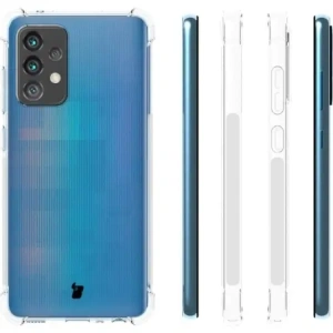 Hurtownia GSM - Etui + 2x sklo na displej + objektiv Bizon Case Clear Pack pro Samsung Galaxy A52s 5G A52 5G/4G průhledné - BIZ1118 - {ean13} - Hurt