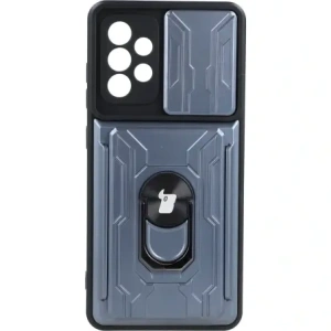 Wholesale Bizon Case Camshield Card Slot Ring Samsung Galaxy A52s 5G A52 4G/5G grey - BIZ7483 - {ean13} - Hurt
