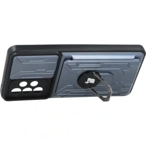 Wholesale Bizon Case Camshield Card Slot Ring Samsung Galaxy A52s 5G A52 4G/5G grey - BIZ7483 - {ean13} - Hurt