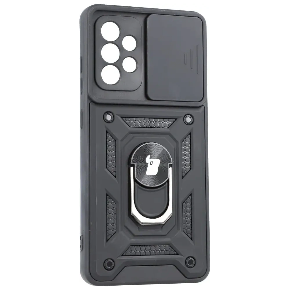 Hurtownia GSM - Bizon Case CamShield Ring Samsung Galaxy A52s 5G A52 4G/5G schwarz - BIZ7484 - {ean13} - Hurt