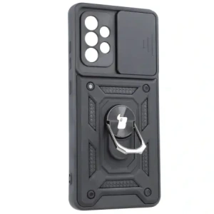 Hurtownia GSM - Etui Bizon Case CamShield Ring do Galaxy A52s 5G, A52 4G/5G, czarne - BIZ7484 - {ean13} - Hurt