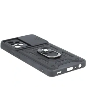 Hurtownia GSM - Etui Bizon Case CamShield Ring do Galaxy A52s 5G, A52 4G/5G, czarne - BIZ7484 - {ean13} - Hurt