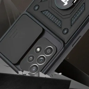 Wholesale Bizon Case CamShield Ring Samsung Galaxy A52s 5G A52 4G/5G black - BIZ7484 - {ean13} - Hurt