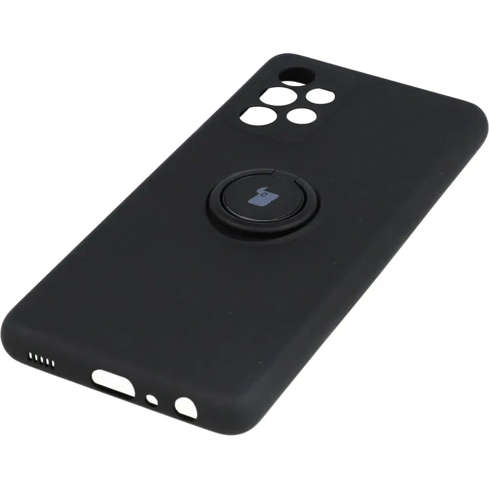 Hurtownia GSM - Bizon Case Inel din Silicon Samsung Galaxy A52s 5G / A52 5G / A52 4G negru - BIZ7485 - {ean13} - Hurt