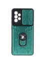 Bizon Case Camshield Kartensteckplatz Ring Samsung Galaxy A52s 5G A52 4G/5G hellgrün