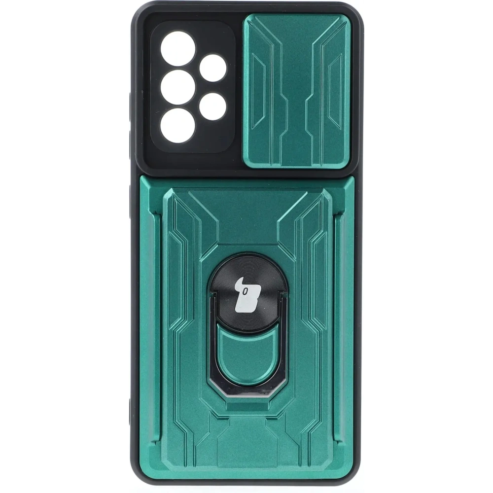 Hurtownia GSM - Bizon Case Camshield Kartensteckplatz Ring Samsung Galaxy A52s 5G A52 4G/5G hellgrün - BIZ7486 - {ean13} - Hurt