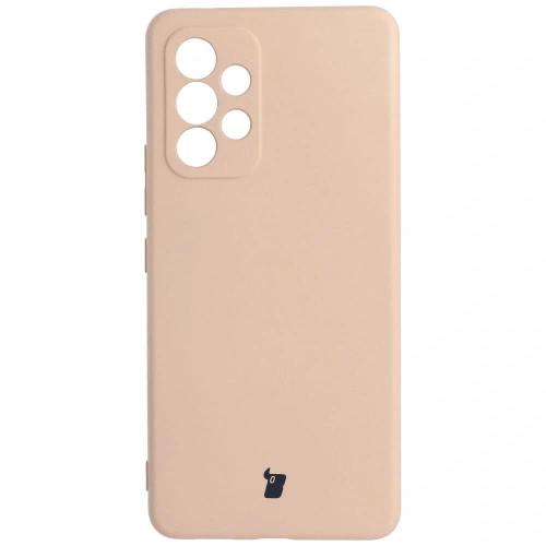 Etui Bizon Case Silicone do Samsung Galaxy A53 5G jasnoróżowe