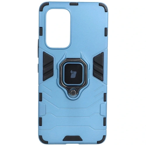 Etui Bizon Case Armor Ring do Samsung Galaxy A53 5G niebieskie
