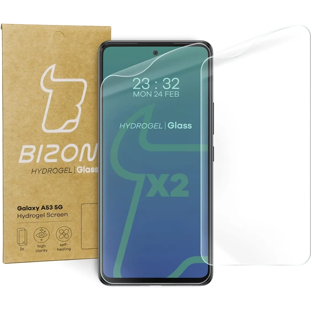Hurtownia GSM - Bizon Glass Hydrogel Samsung Galaxy A53 5G [2 PACK] - BIZ1131 - {ean13} - Hurt