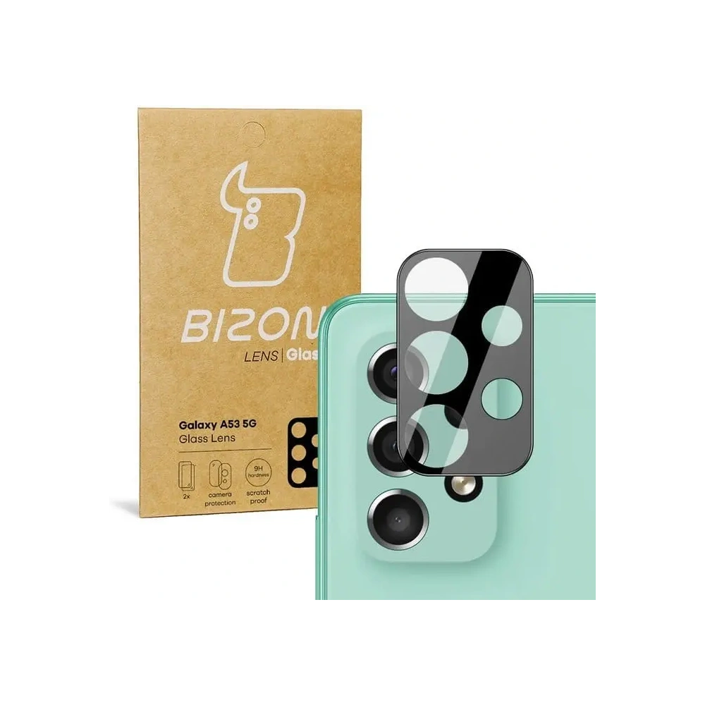 Hurtownia GSM - Bizon üveg lencse Samsung Galaxy A53 5G [2 CSOMAG] - BIZ1132 - {ean13} - Hurt