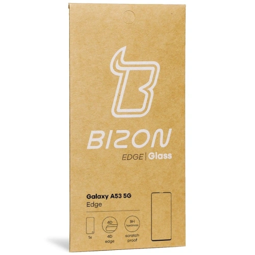 Szkło hartowane Bizon Glass Edge do Samsung Galaxy A53 5G czarne