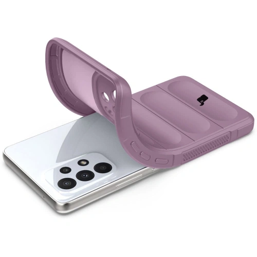 Pancerne etui Bizon Case Tur do Samsung Galaxy A53 5G jasnofioletowe