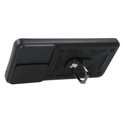 Etui + 2x szkło na ekran Bizon Case Camshield Pack do Samsung Galaxy A53 5G czarne