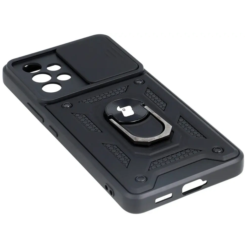 Hurtownia GSM - Bizon Case Camshield Pack Hülle + 2x Bildschirmglas Samsung Galaxy A53 5G schwarz - BIZ7493 - {ean13} - Hurt