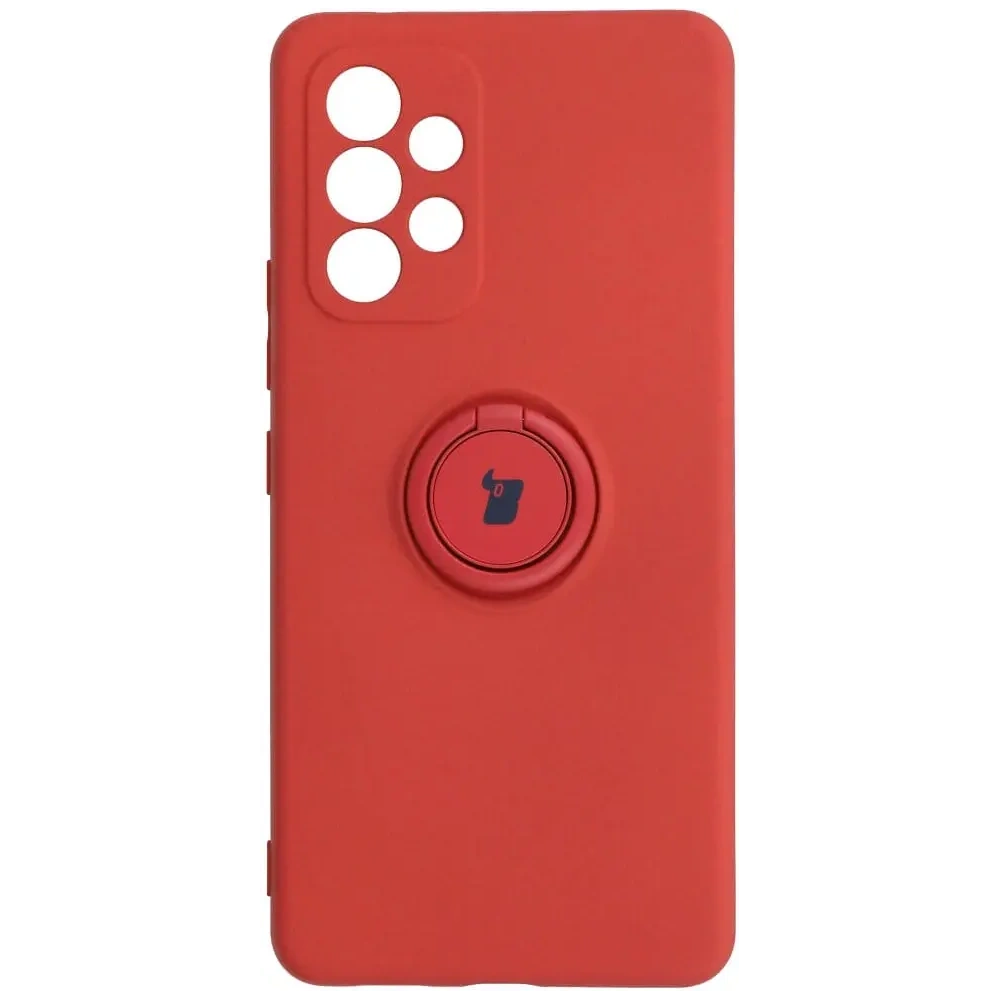 Hurtownia GSM - Etui Bizon Case Silicone Ring do Samsung Galaxy A53 5G ciemny róż - BIZ7494 - {ean13} - Hurt