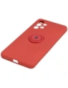 Hurtownia GSM - Etui Bizon Case Silicone Ring do Galaxy A53 5G, ciemny róż - BIZ7494 - {ean13} - Hurt