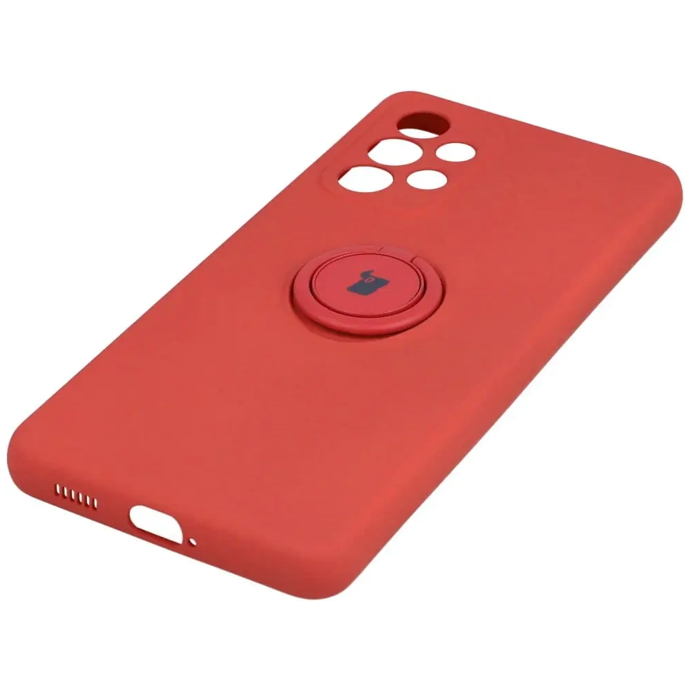 Hurtownia GSM - Etui Bizon Case Silicone Ring do Samsung Galaxy A53 5G ciemny róż - BIZ7494 - {ean13} - Hurt