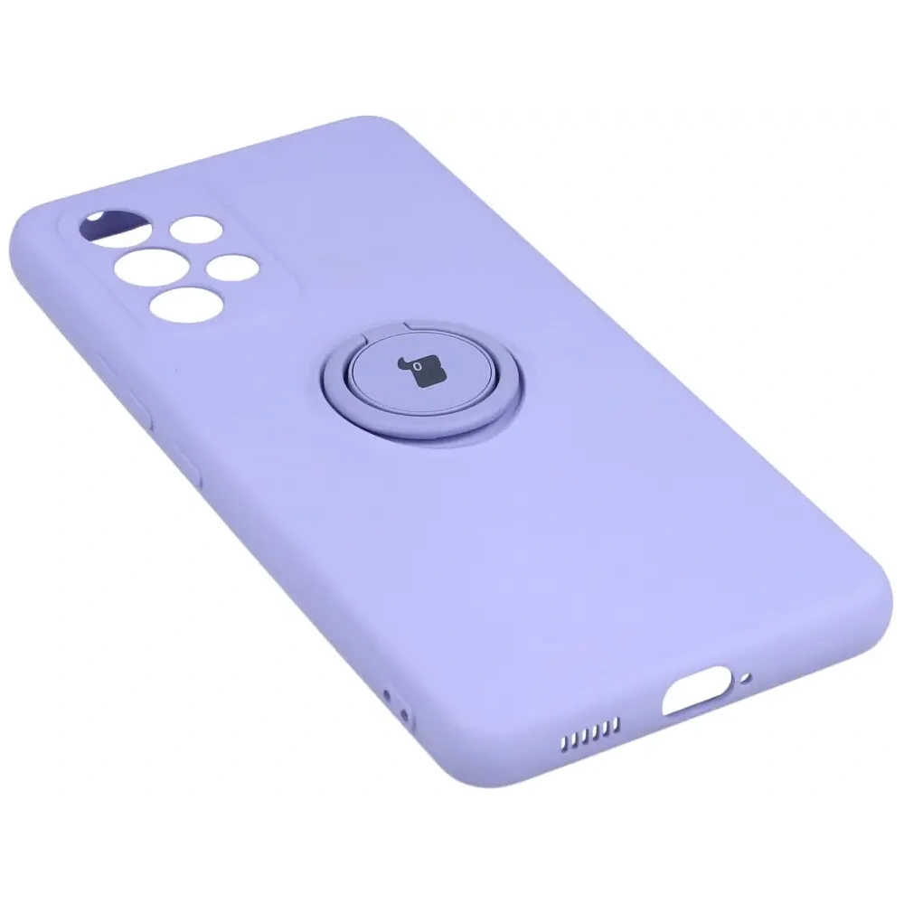 Hurtownia GSM - Etui Bizon Case Silicone Ring do Samsung Galaxy A53 5G jasnofioletowe - BIZ7495 - {ean13} - Hurt