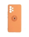 Bizon Case Inel din Silicon Samsung Galaxy A53 5G portocalie
