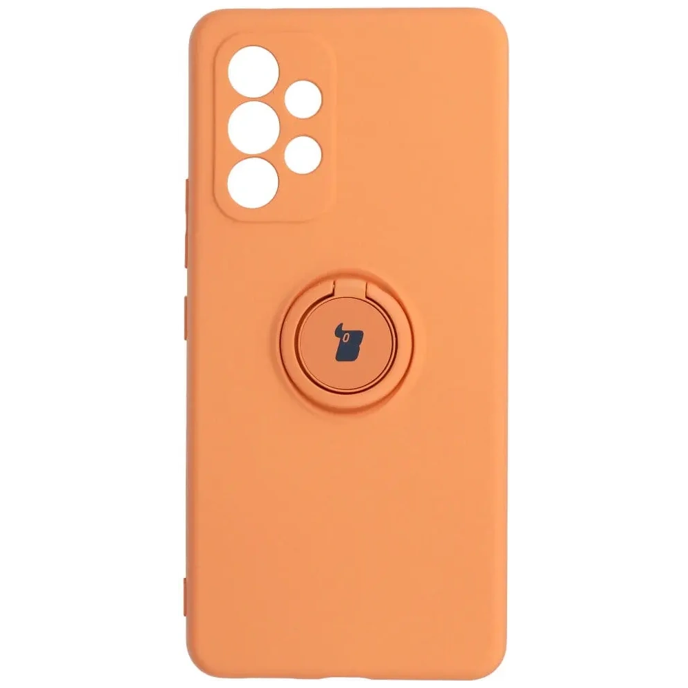 Hurtownia GSM - Etui Bizon Case Silicone Ring do Galaxy A53 5G, pomarańczowe - BIZ7496 - {ean13} - Hurt