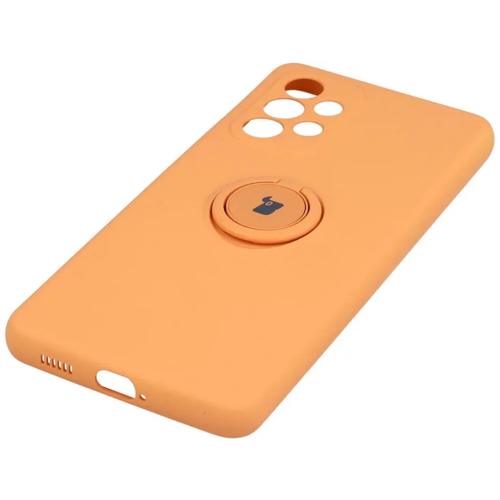Hurtownia GSM - Etui Bizon Case Silicone Ring do Galaxy A53 5G, pomarańczowe - BIZ7496 - {ean13} - Hurt