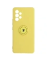 Bizon Case Inel din Silicon Samsung Galaxy A53 5G galben