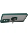 Wholesale Bizon Case Hybrid Ring Samsung Galaxy A53 5G smoky with a dark green frame - BIZ7499 - {ean13} - Hurt