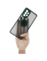 Hurtownia GSM - Etui z uchwytem na palec Bizon Case Hybrid Ring do Galaxy A53 5G, przydymione z ciemnozieloną ramką - BIZ7499 - {ean13} - Hurt