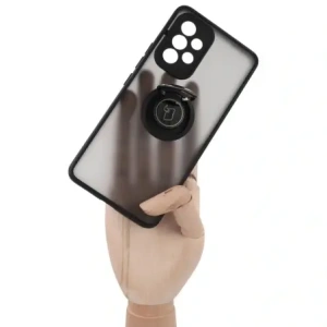 Hurtownia GSM - Bizon Case Hybrid Ring Samsung Galaxy A53 5G füstös fekete kerettel - BIZ1144 - {ean13} - Hurt