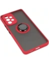 Hurtownia GSM - Bizon Case Hybrid Ring Samsung Galaxy A53 5G fumuriu cu un cadru roșu - BIZ7500 - {ean13} - Hurt