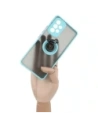 Hurtownia GSM - Bizon Case Hybrid Ring Samsung Galaxy A53 5G rauchig mit einem hellblauen Rahmen - BIZ7501 - {ean13} - Hurt