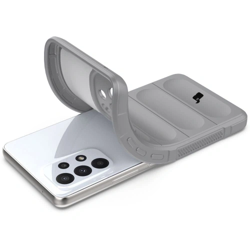 Pancerne etui Bizon Case Tur do Samsung Galaxy A53 5G jasnoszare