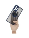 Hurtownia GSM - Bizon Case Hybrid Ring Samsung Galaxy A53 5G fumuriu cu un cadru albastru marin - BIZ1154 - {ean13} - Hurt
