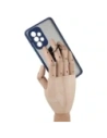 Hurtownia GSM - Bizon Case Hybrid Ring Samsung Galaxy A53 5G füstös színben, sötétkék kerettel - BIZ1154 - {ean13} - Hurt
