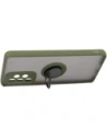 Wholesale Bizon Case Hybrid Ring Samsung Galaxy A53 5G smoky with a green frame - BIZ7506 - {ean13} - Hurt