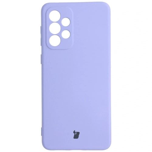 Etui Bizon Case Silicone do Samsung Galaxy A53 5G jasnofioletowe