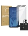 Hurtownia GSM - Bizon Glass Edge sticlă securizată - [2 PACK] + protecție pentru lentile Samsung Galaxy A53 negru - BIZ1160 - {ean13} - Hurt