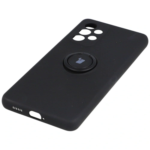 Etui Bizon Case Silicone Ring do Samsung Galaxy A53 5G czarne