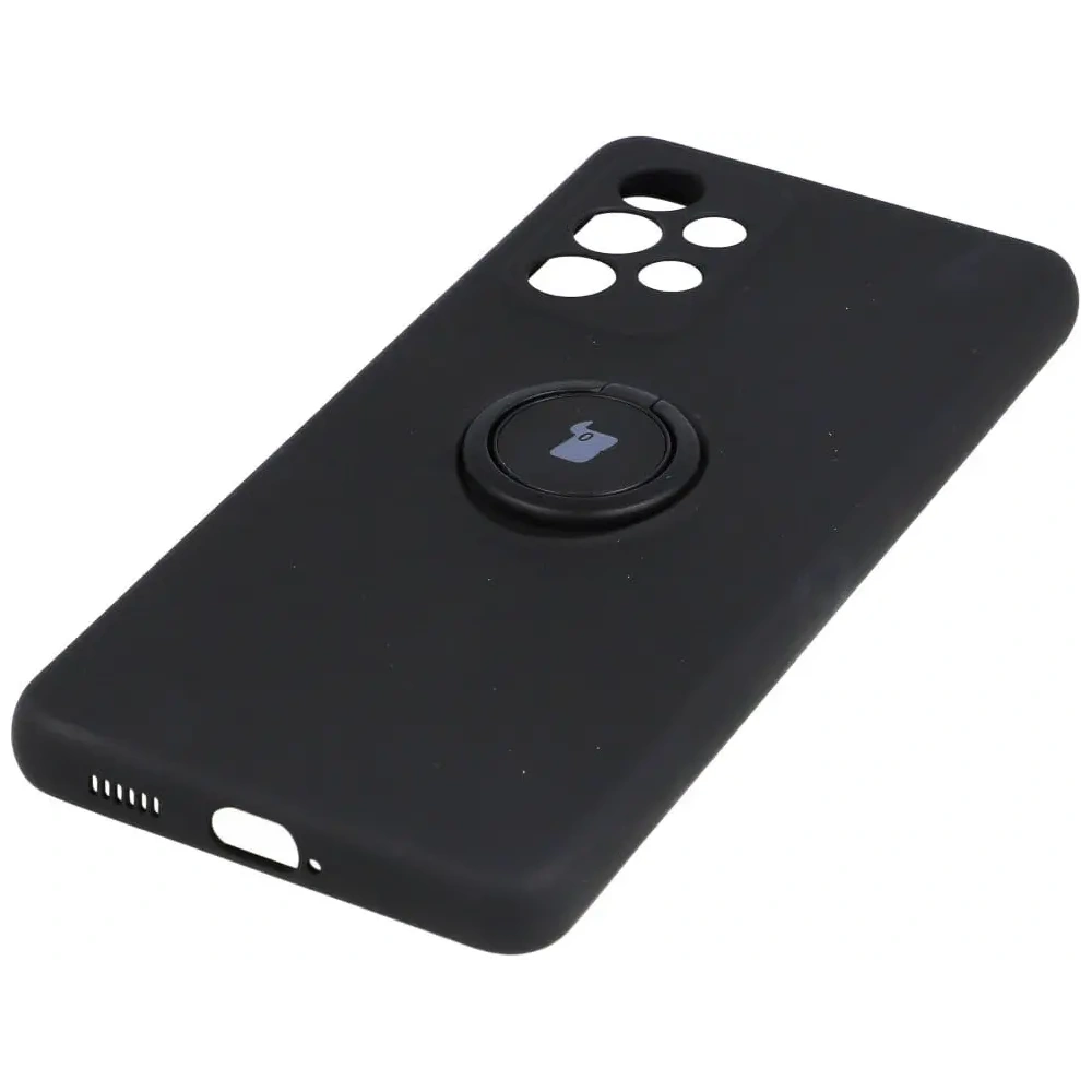 Hurtownia GSM - Etui Bizon Case Silicone Ring do Galaxy A53 5G, czarne - BIZ7509 - {ean13} - Hurt