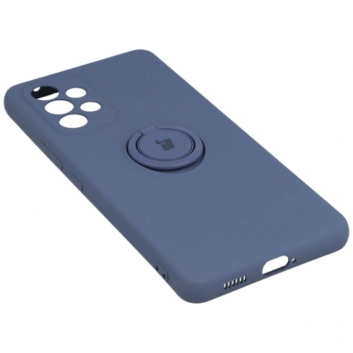 Etui Bizon Case Silicone Ring do Samsung Galaxy A53 5G szare