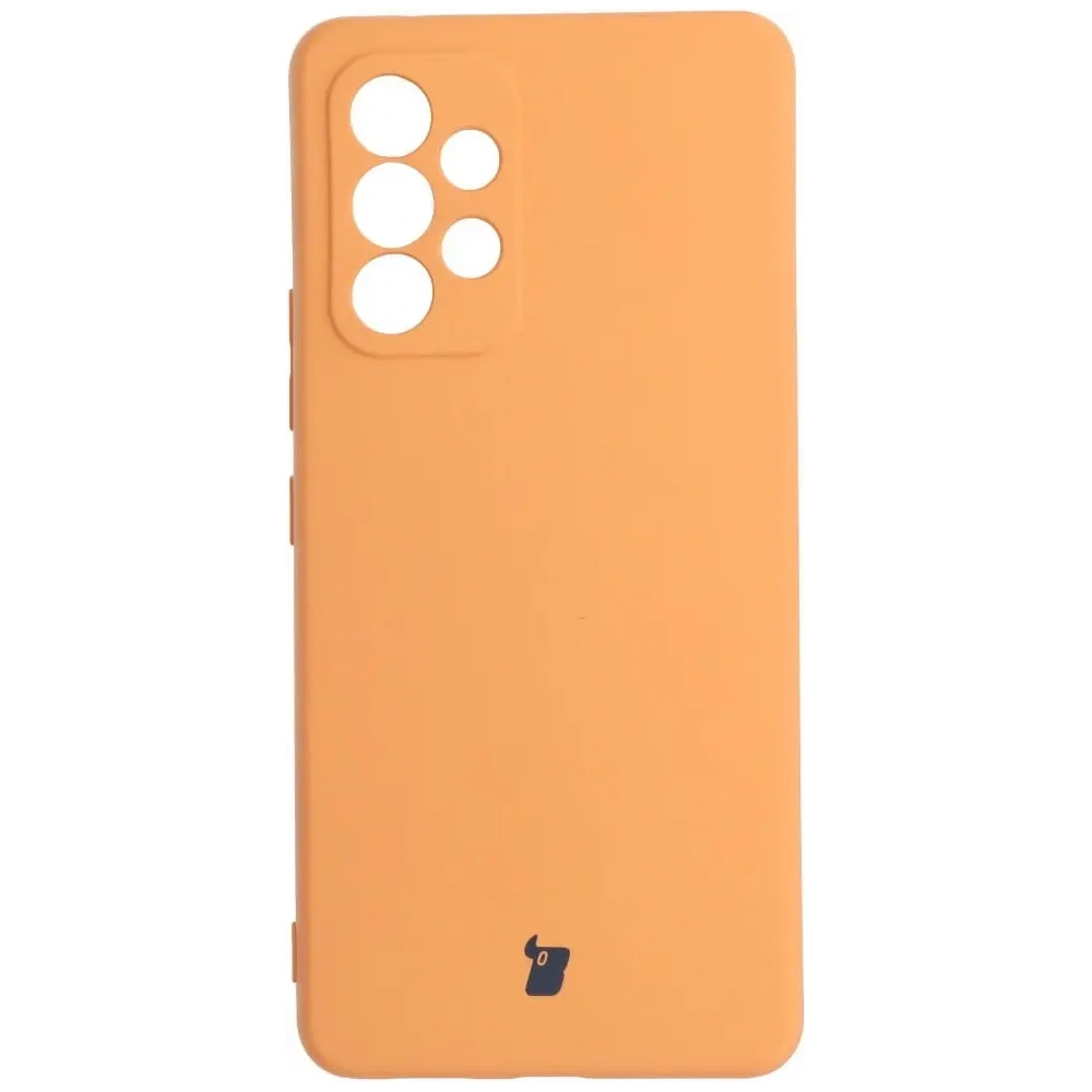 Hurtownia GSM - Etui Bizon Case Silicone do Samsung Galaxy A53 5G pomarańczowe - BIZ7513 - {ean13} - Hurt