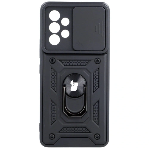 Etui Bizon Case CamShield Ring do Samsung Galaxy A53 5G czarne